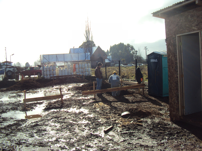 Construcción nueva bodega y talleres municipales de Los Muermos.