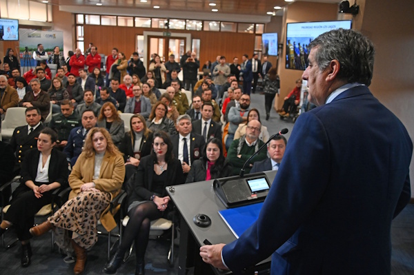 Gobernador Alejandro Santana presenta Plan Estratégico de Seguridad Pública y Protección Civil para la Región de Los Lagos